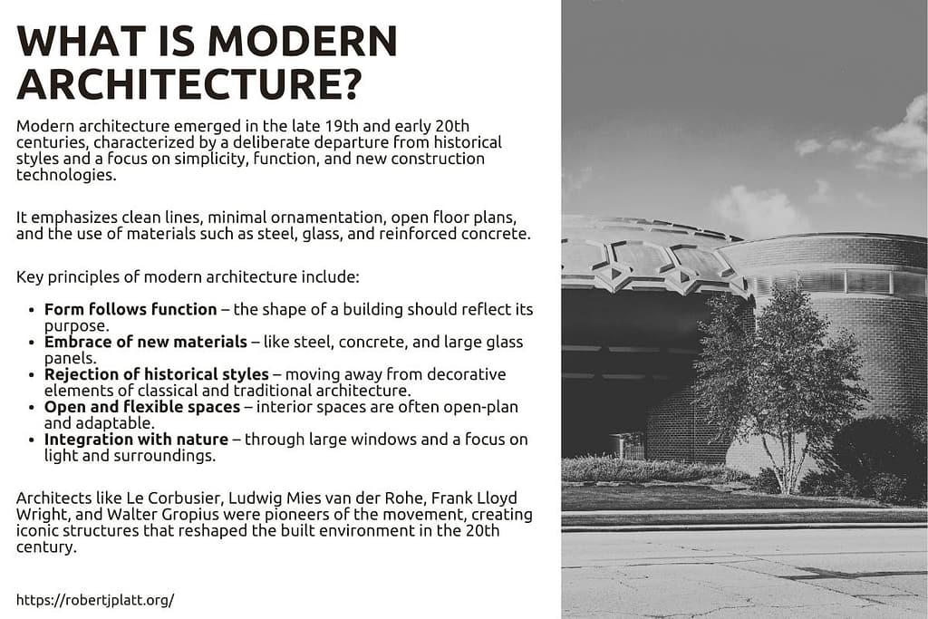 robert j platt modern architecture robert j platt modern architecture
